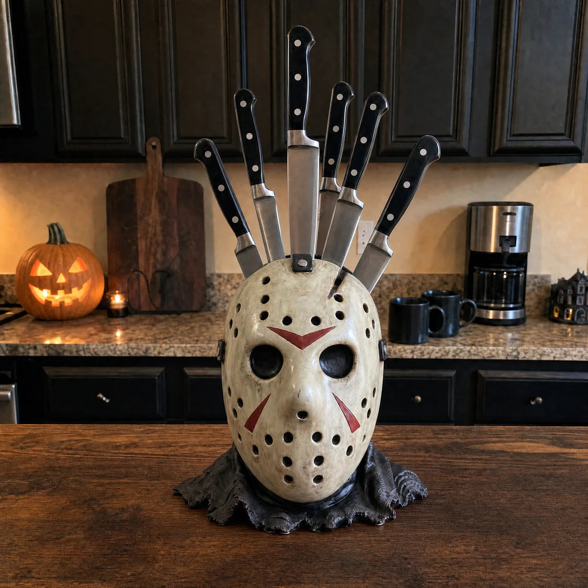 Horror Knife Block