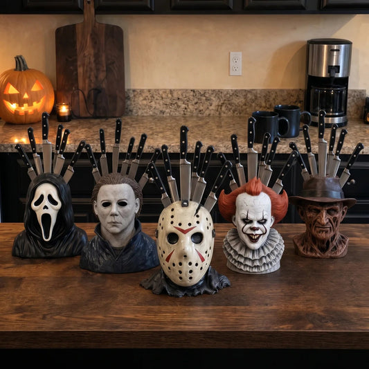 Horror Knife Block